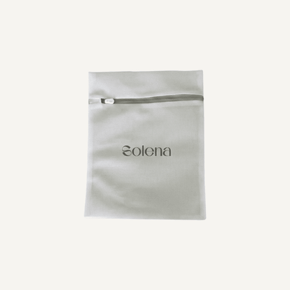 Bolsa de lavandería de seda y satén