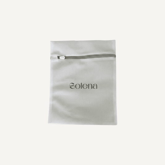 Bolsa de lavandería de seda y satén