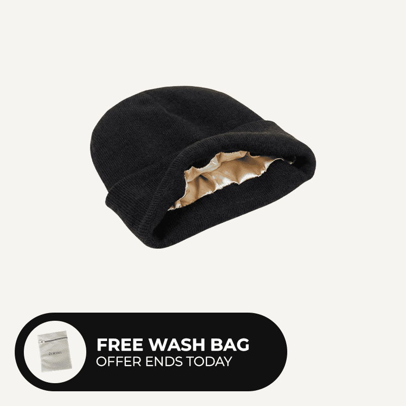 Gorro con forro de satén