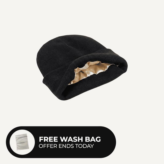 Gorro con forro de satén